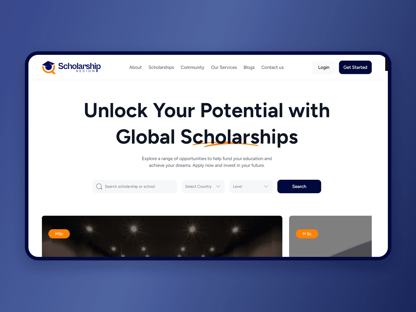 Scholarship Region